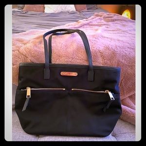 Michael Kors 9.5in x 15in Black Purse